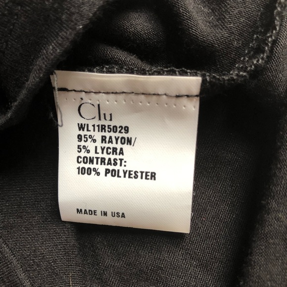 ❤️Clu Dress -Oversized Black Rayon Size S - Picture 6 of 6